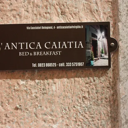 לינה וארוחת בוקר L'antica Caiatia Caiazzo